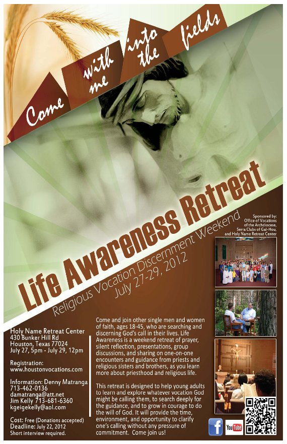 YF-Merge-Life Awareness Retreat 2012 Flyer